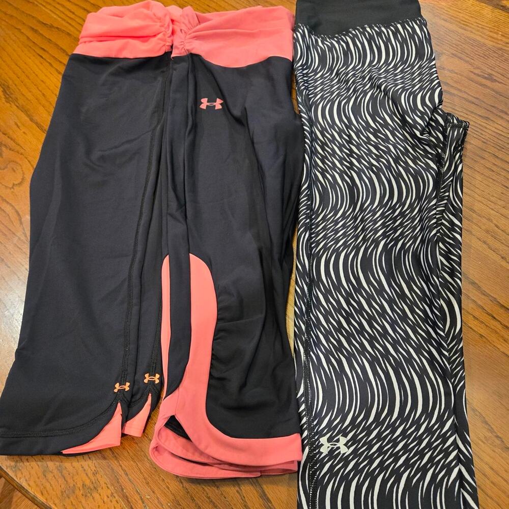 Under Armour leggings set of 3 size medium